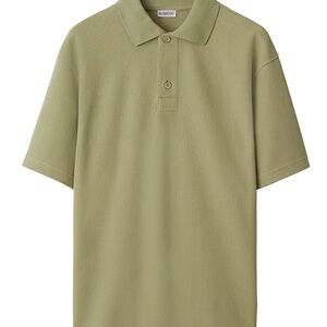 Burberry Men's Olive Polo Shirt